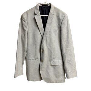 J.Crew Ludlow Blazer 44R Gray Italian Fabric Tessuti Carpini New w Tags